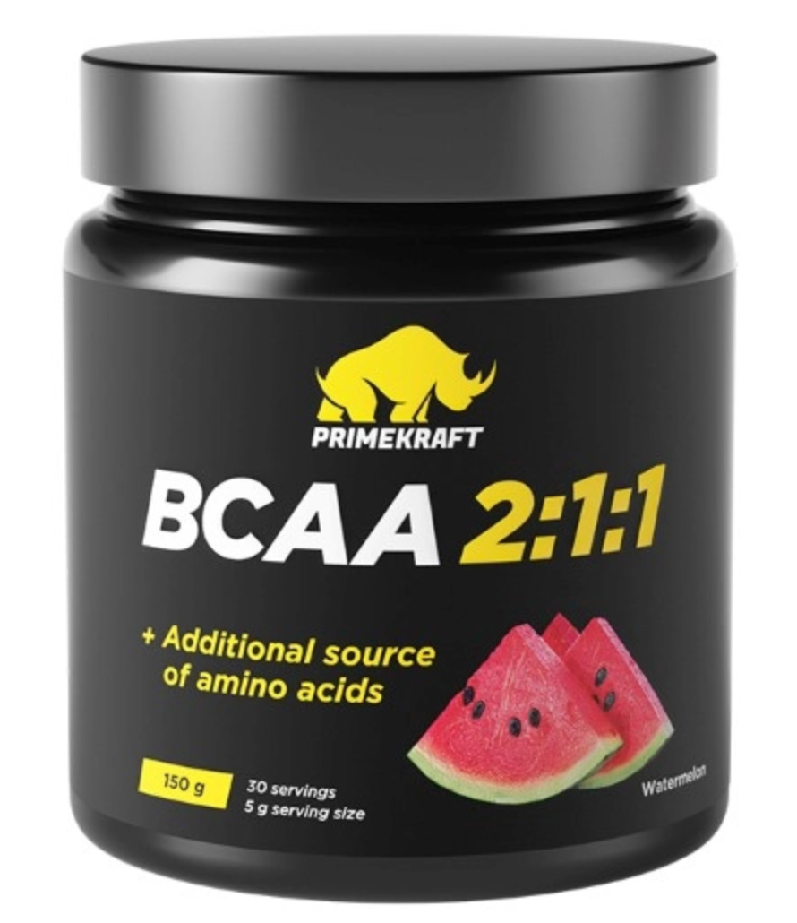 фото упаковки Prime kraft bcaa 2:1:1 аминокислоты