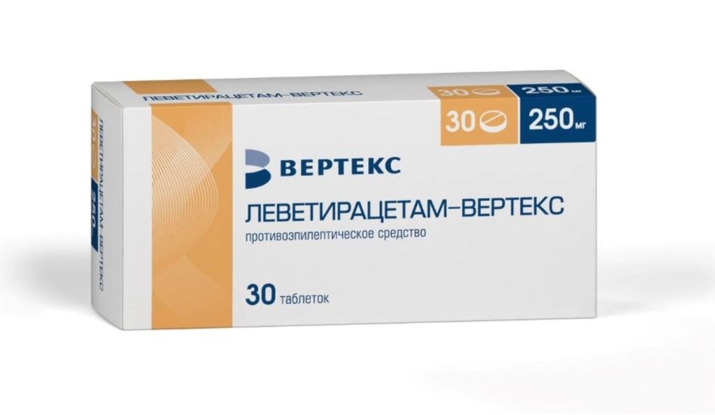 фото упаковки Леветирацетам-Вертекс