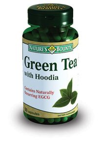 фото упаковки Natures Bounty Зеленый чай с худией