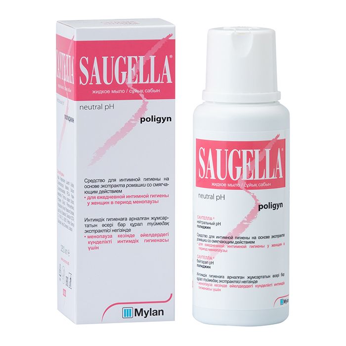 фото упаковки Saugella Poligyn Средство для интимной гигиены