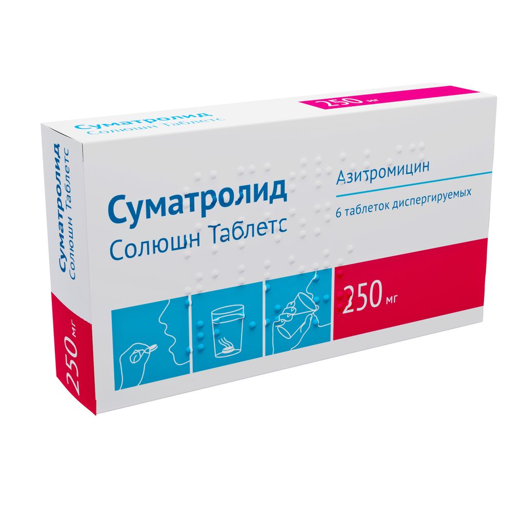 фото упаковки Суматролид Солюшн Таблетс