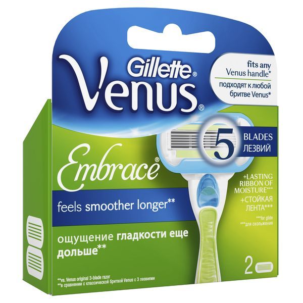 фото упаковки Gillette Venus Embrace Кассеты