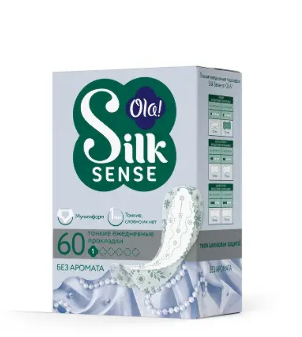 фото упаковки Ola! silk sense Прокладки ежедневные light стринг-мультиформ