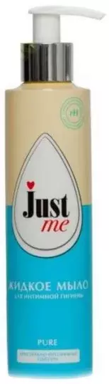 фото упаковки Just Me Мыло жидкое для интимной гигиены