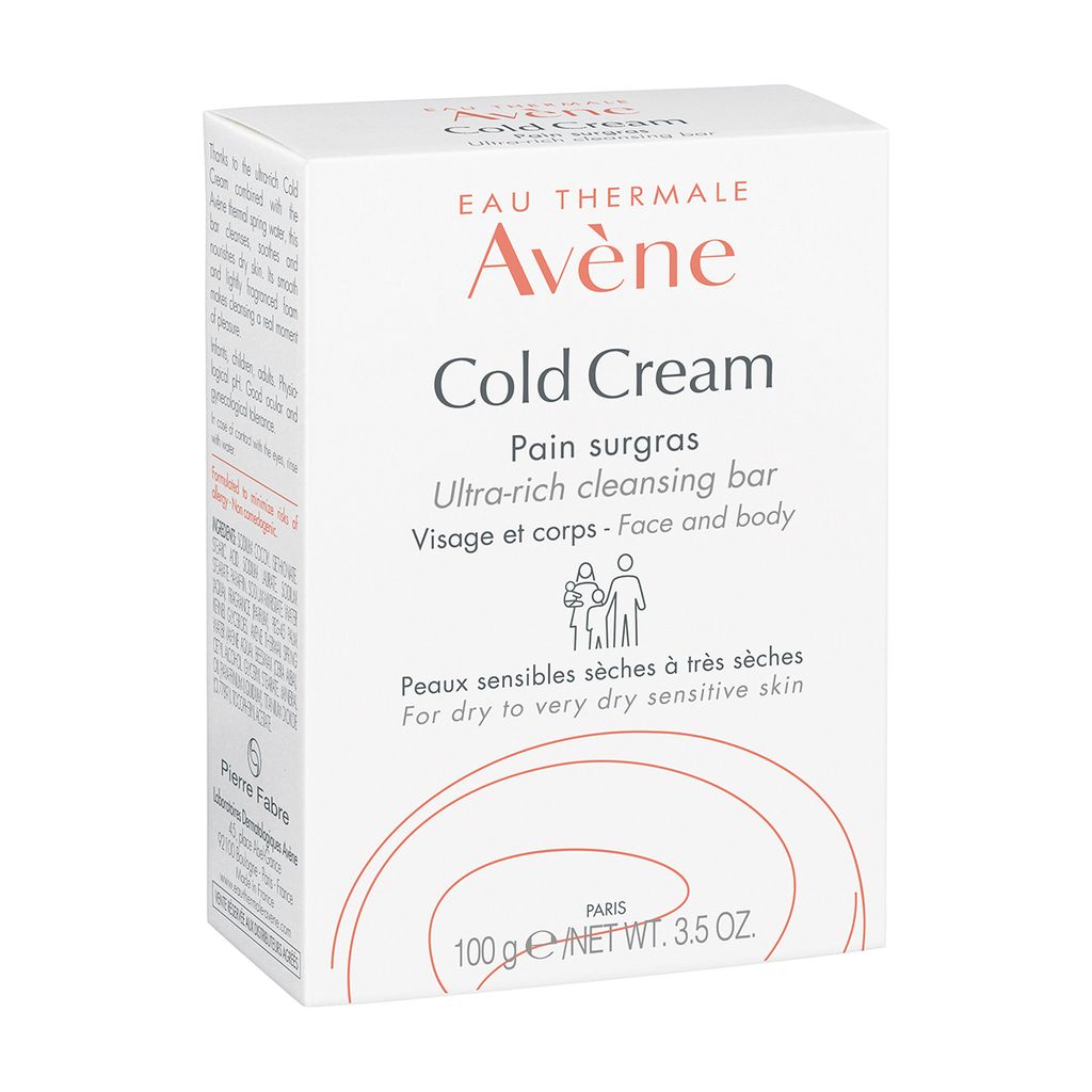 фото упаковки Avene Cold Cream мыло сверхпитательное с колд-кремом