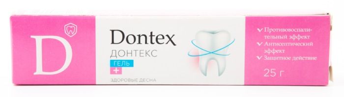 фото упаковки Dontex Гель зубной