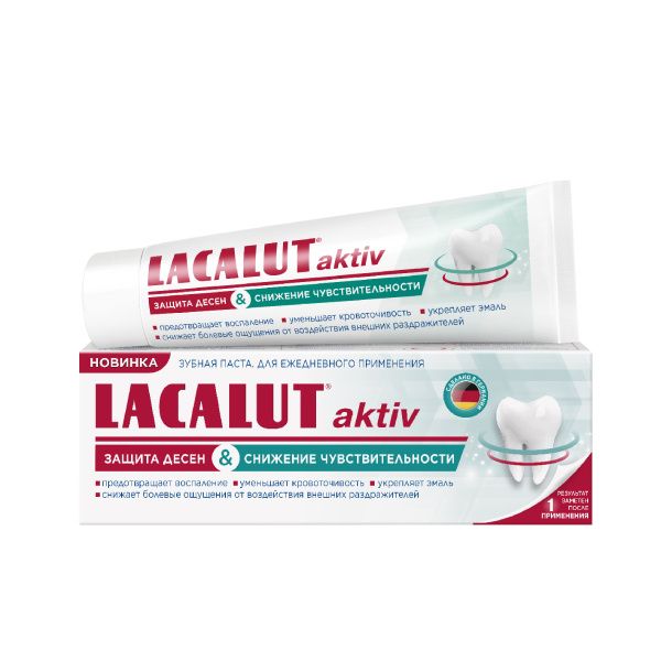 фото упаковки Lacalut Aktiv Зубная паста
