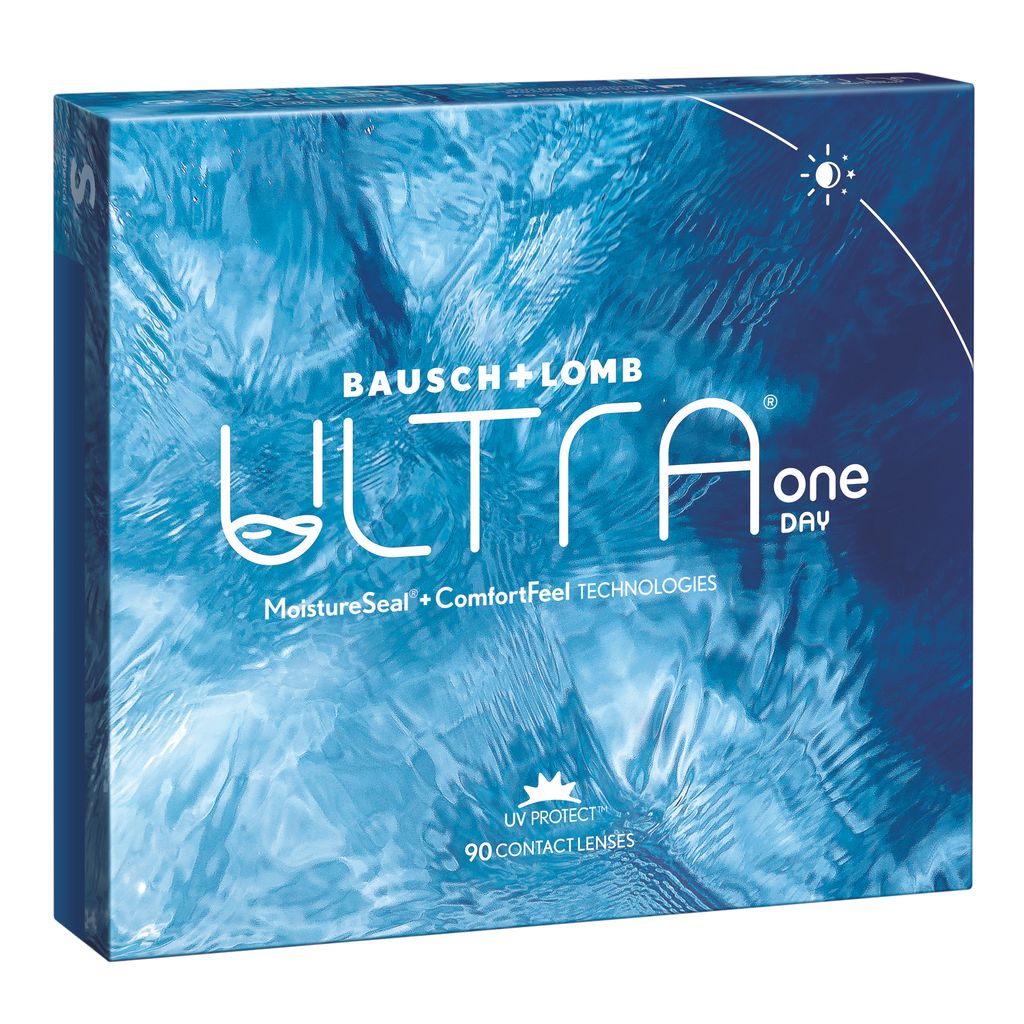 Ultra One Day Мягкие контактные линзы, BC=8.6 d=14.2, D(-4.50), 90 шт.