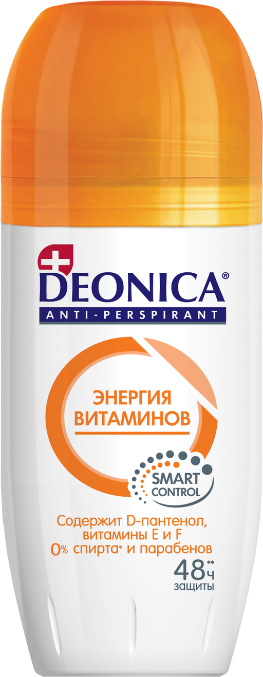 Deonica Антиперспирант-ролик Энергия витаминов, 50 мл, 1 шт.