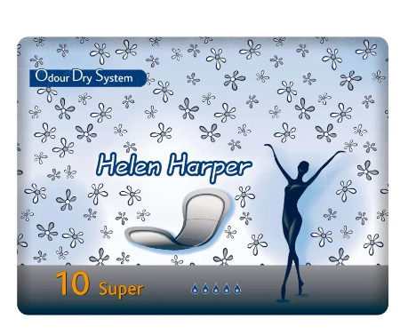 Helen Harper Odour Dry System Super прокладки послеродовые, 5 капель, прокладки послеродовые, 10 шт.