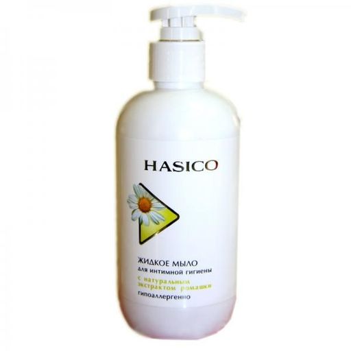 Hasico мыло жидкое для интимной гигиены с экстрактом ромашки, мыло жидкое, 250 мл, 1 шт.