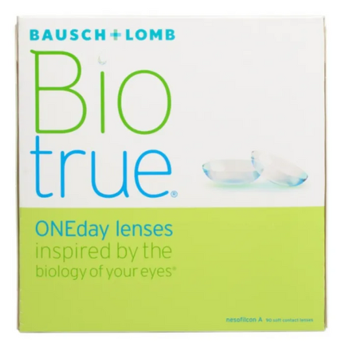 Bausch&Lomb Biotrue ONEday Контактные линзы однодневные, BC=8.6 d=14.2, D(-2.00), 90 шт.