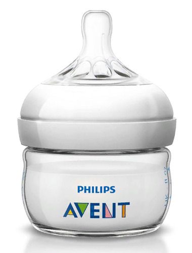 Бутылочка Philips AVENT Natural полипропиленовая, 0-6 мес, 60 мл, 1 шт.