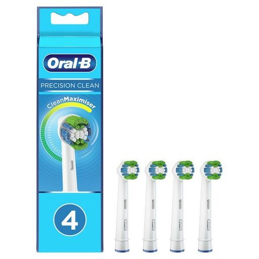Oral-B Precision clean Насадка для электрической зубной щетки, Clean Maximiser EB20RB, 4 шт.