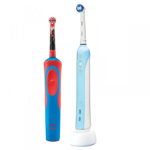 Набор электрических зубных щеток Oral-B Family Pack, набор, Professional Care 500 + StarWars (Звездные войны), 1 шт.