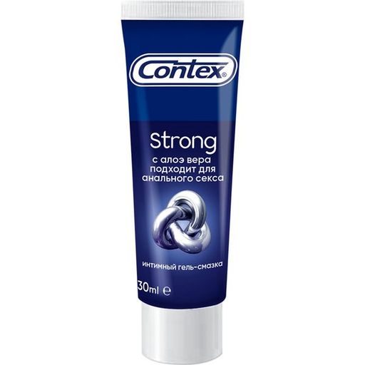 Гель-смазка Contex Strong, гель, с регенерирующим эффектом, 30 мл, 1 шт.