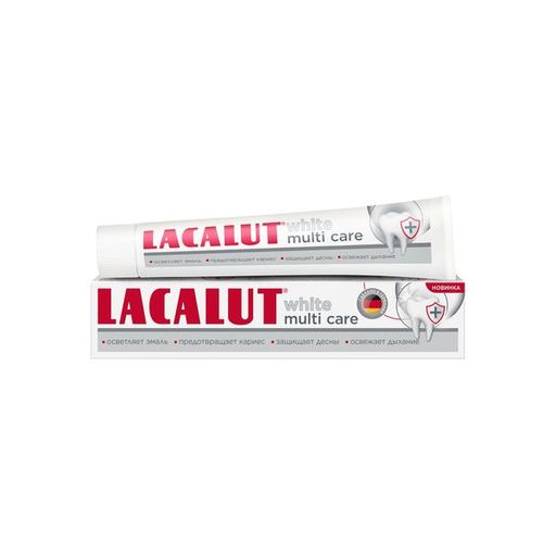 Lacalut White multi care Зубная паста, паста зубная, 60 г, 1 шт.
