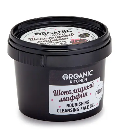 Organic kitchen гель для умывания питательный шоколадный маффин, гель для умывания, 100 мл, 1 шт.