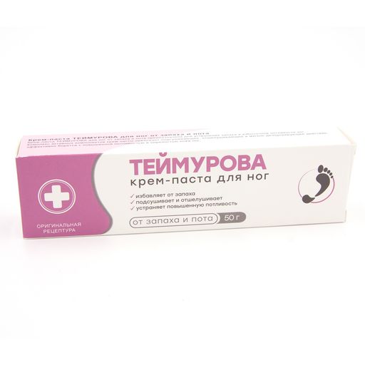 Теймурова крем-паста для ног, крем-паста, 50 г, 1 шт.